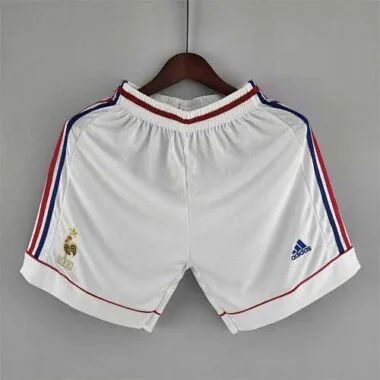 1998 France white Shorts