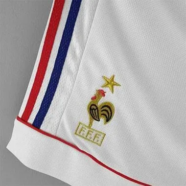 1998 France white Shorts