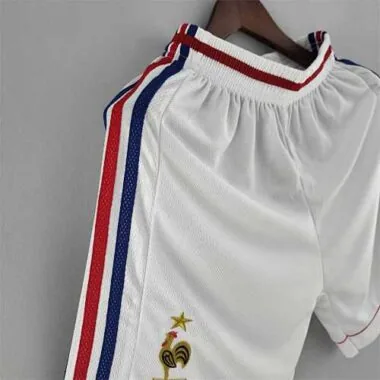 1998 France white Shorts
