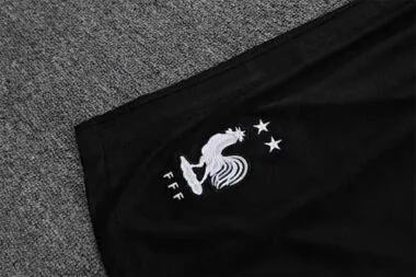2021 France black goalkeeper long sleeve