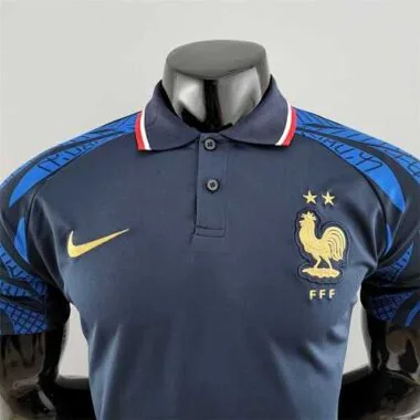2022 France royal blue POLO