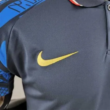 2022 France royal blue POLO