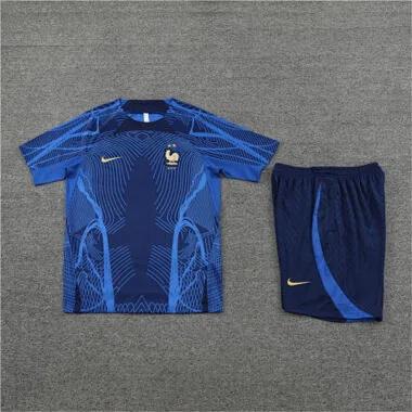 2022 Frankrijk trainingspak blauw