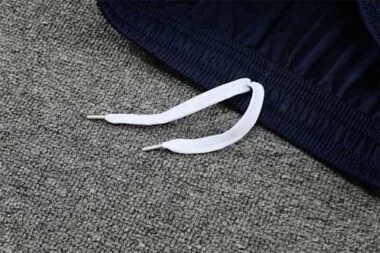 2022 France Training Suit Short Sleeve Kit White Blue
