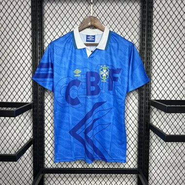 91-93 Brazil Away Retro Kit Vintage Shirt