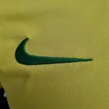 Brazilië POLO met lage hals, geel