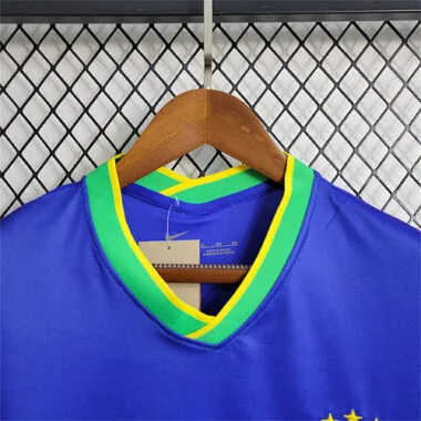 Brasil: Camiseta azul conmemorativa de Pelé