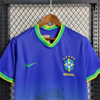 Brasil: Camiseta azul conmemorativa de Pelé