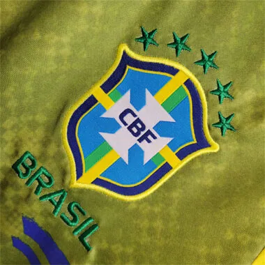 Brazilië Pelé-herdenkingsshirt, geel
