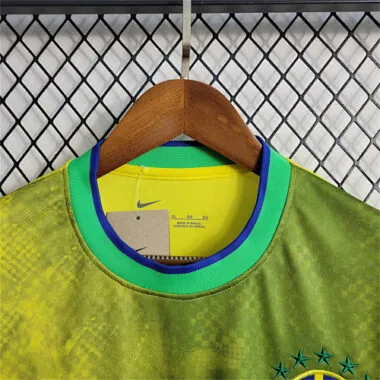 Brazilië Pelé-herdenkingsshirt, geel