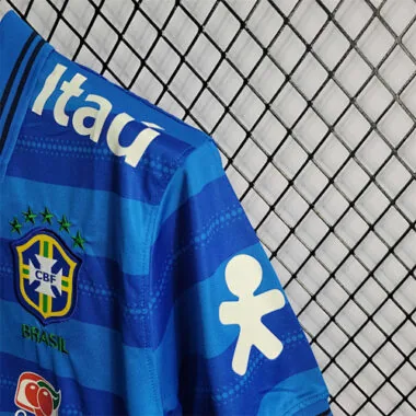 Brazilië POLO blauwe streep