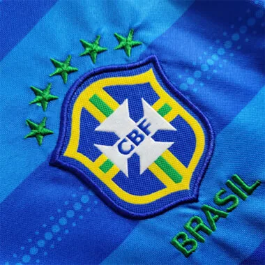 Brazilië POLO blauwe streep