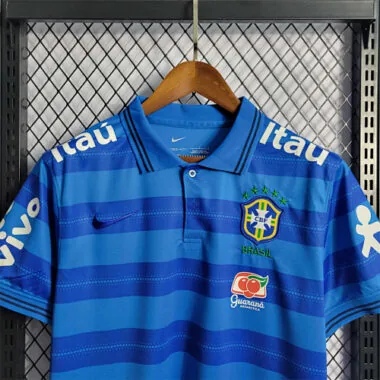 Brazilië POLO blauwe streep