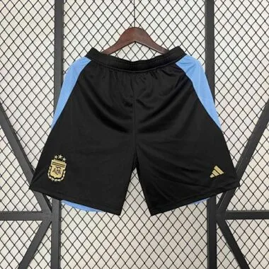 2024 Argentina Black Shorts Football Uniform