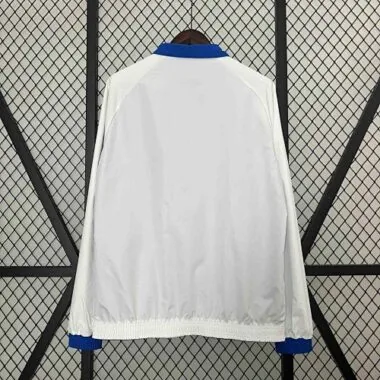 2024 Argentina Trench Coat Reversible White&Blue Double-Sides Jacket