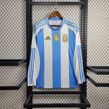 2024 Argentina Home Kit Long Sleeve Shirt
