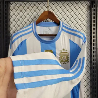 2024 Argentina Home Kit Long Sleeve Shirt