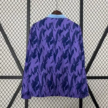 2024 Argentina Blue and Purple Reversible Windbreaker Double-Sides Jacket