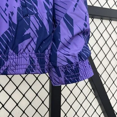 2024 Argentina Blue and Purple Reversible Windbreaker Double-Sides Jacket