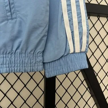 2024 Argentina Blue and Purple Reversible Windbreaker Double-Sides Jacket