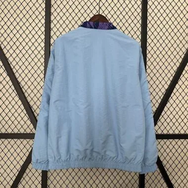 2024 Argentina Blue and Purple Reversible Windbreaker Double-Sides Jacket