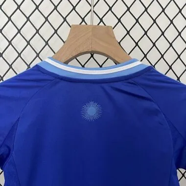 2024 Argentina Away Kid Kits Copa America Children Sets