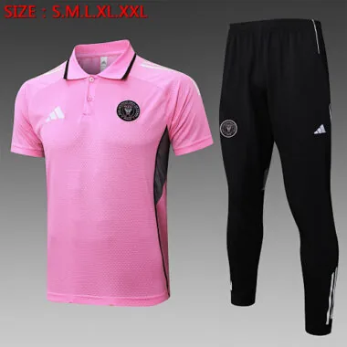 2025 Inter Miami Training Kits Polo Tracksuits Cheap Football Jersey Wholesale Yupoo