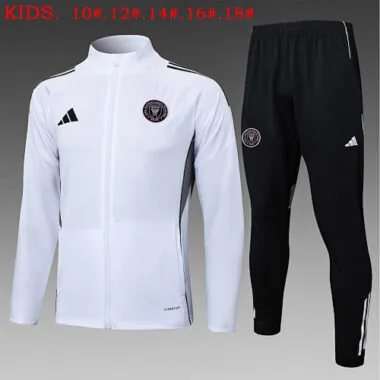 2025 Kids Inter Miami Training Kits Jacket Tracksuits Cheap Football Jersey Wholesale Yupoo
