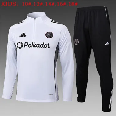 2025 Kids Inter Miami Training Kits Sweatshirt Tracksuits Cheap Football Jersey Wholesale Yupoo