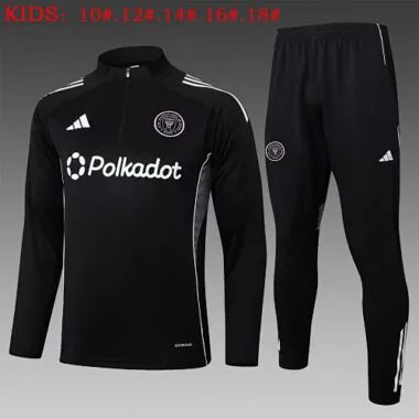 2025 Kids Inter Miami Training Kits Sweatshirt Tracksuits Cheap Football Jersey Wholesale Yupoo