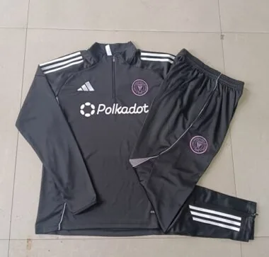 Tenues d'entraînement Inter Miami pour enfants 2025 : sweats, survêtements, maillots de foot pas chers, vente en gros sur Yupoo