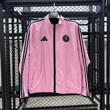 25-26 Inter Miami Reversible Double-Sides Windbreaker Jacket S-3XL