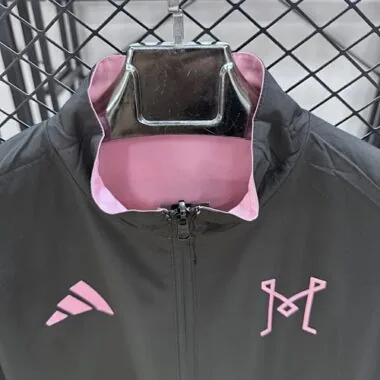 Veste coupe-vent réversible Inter Miami, double face, tailles S à 3XL, 25-26
