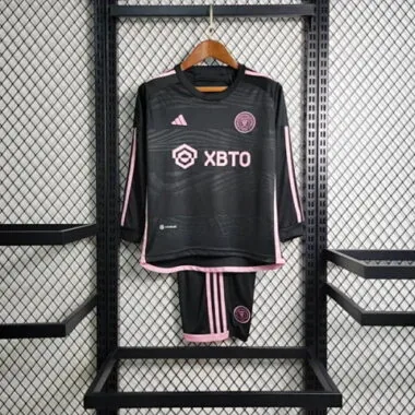 23-24 Inter Miami away long sleeve kid kit Size 16-28