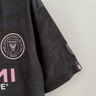 23-24 Inter Miami Edizione Speciale, nera, taglie S-XXL, la migliore maglia da calcio