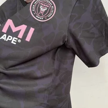 23-24 Inter Miami Edizione Speciale, nera, taglie S-XXL, la migliore maglia da calcio
