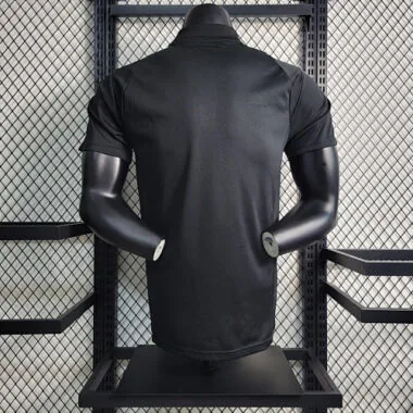 23-24 Inter Miami Polo Preto Tamanhos S-XXL