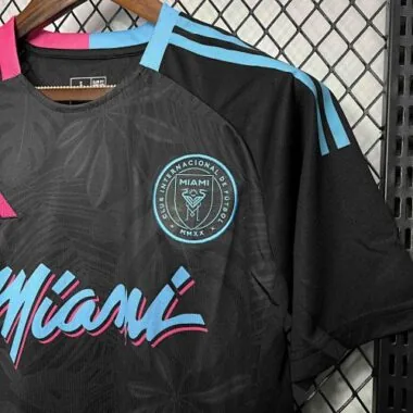 24-25 Inter Miami Special Edition Black Kit Soccer Uniform