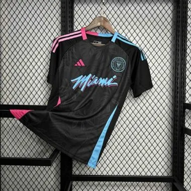 24-25 Inter Miami Special Edition Black Kit Soccer Uniform