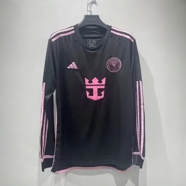 24-25 Inter Miami Away Kit Long Sleeve Shirt