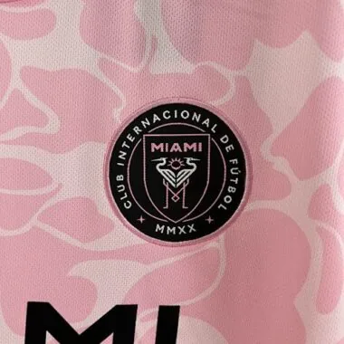 23-24 Inter Miami Limited Gris Pink Shirt Joint Edition Kit Soccer Jerseys Yupoo
