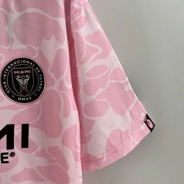 23-24 Inter Miami Limited Gris Pink Shirt Joint Edition Kit Soccer Jerseys Yupoo