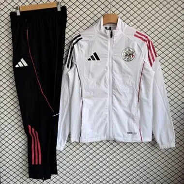 25-26 Ajax Windbreaker Jackets With Pants Cheap Football Jersey Wholesale Yupoo