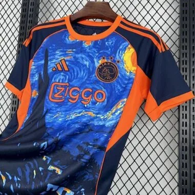 25-26 Ajax x Van Gogh The Starry Night Kit Cheap Football Jersey Wholesale Yupoo