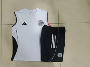 25-26 Ajax Sleeveless Training Kits Tracksuits Cheap Football Jersey Wholesale Yupoo