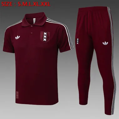 25-26 Ajax Training Kits Polo Tracksuits Cheap Football Jersey Wholesale Yupoo
