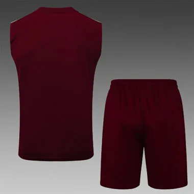 25-26 Ajax Sleeveless Training Kits Tracksuits Cheap Football Jersey Wholesale Yupoo