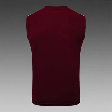 25-26 Ajax Sleeveless Training Kits Tracksuits Cheap Football Jersey Wholesale Yupoo