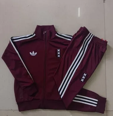 25-26 Kids Ajax Training Kits Jacket Tracksuits Cheap Football Jersey Wholesale Yupoo