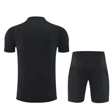 25-26 Ajax Black Training Kits Football Tracksuits Cheap Football Jersey Wholesale Yupoo